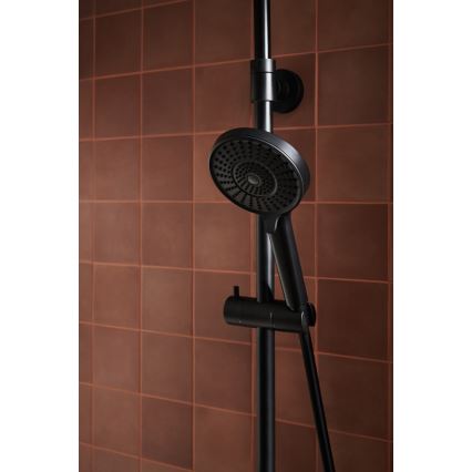 KFA Armatura 5556-910-81 - Душ комплект с кранче OTAVA месинг/матов черен