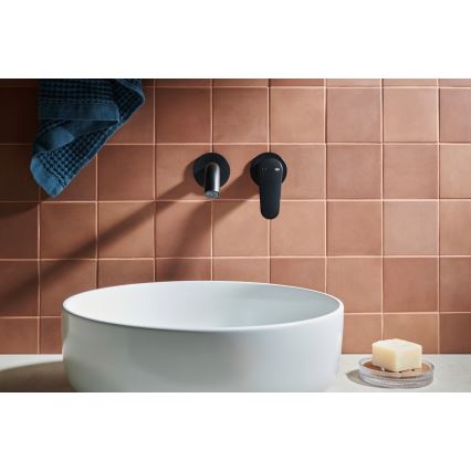 KFA Armatura 5559-810-81 - Смесител за мивка за вграждане OTAVA матово черен
