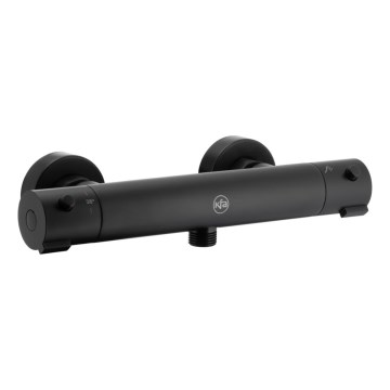 KFA Armatura 5736-010-81 - Термостатичен кран за душ MOZA матов черен