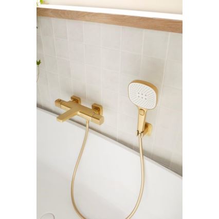 KFA Armatura 5754-010-31 - Термостатичен смесител за вана MALAGA с четкано златно покритие