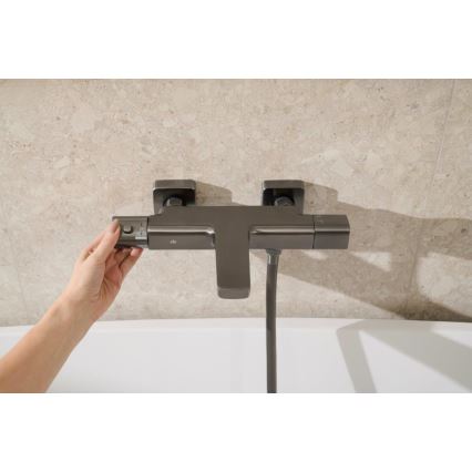 KFA Armatura 5754-010-61 - Термостатен смесител за вана MALAGA металически сив