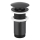 KFA Armatura 660-253-81 - Сифон за мивка без преливник CLICK-CLACK Ø 6,6 см месинг/матов черен