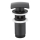 KFA Armatura 660-454-81 - Мивка сифон с преливник CLICK-CLACK 7x7 см месинг/матов черен