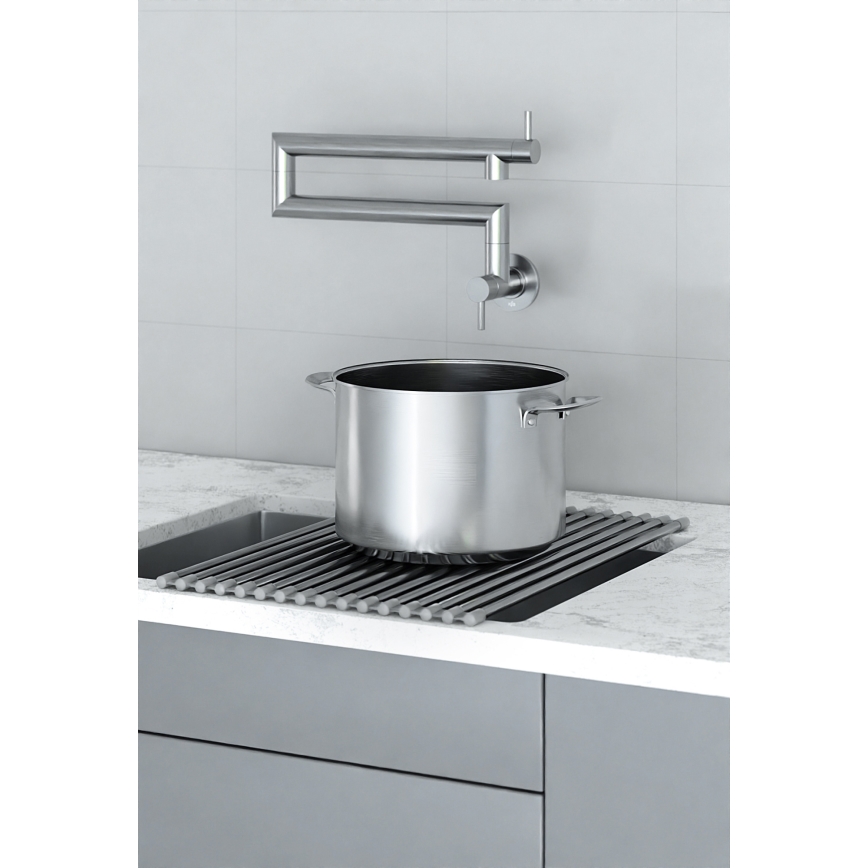 KFA Armatura 6623-030-22 - Кухненски смесител със сглобка DUERO POT FILLER неръждаем