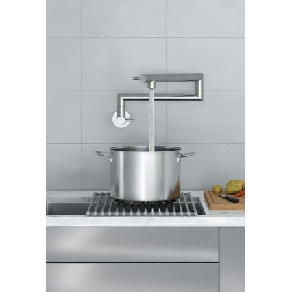 KFA Armatura 6623-030-22 - Кухненски смесител със сглобка DUERO POT FILLER неръждаем