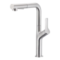 KFA Armatura 6623-220-22 - Кран за мивка с издърпваща се пръскачка DUERO DESIGN неръждаем