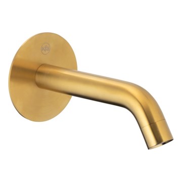 KFA Armatura 836-004-31 - Чучур за вграждане MOZA месинг/шлайфан златист