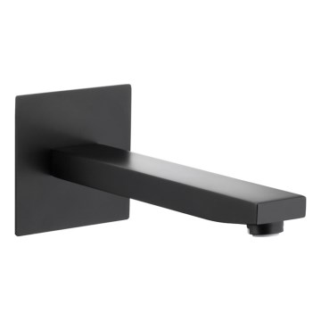 KFA Armatura 836-005-81 - Чучур за вграждане LOGON месинг/матов черен