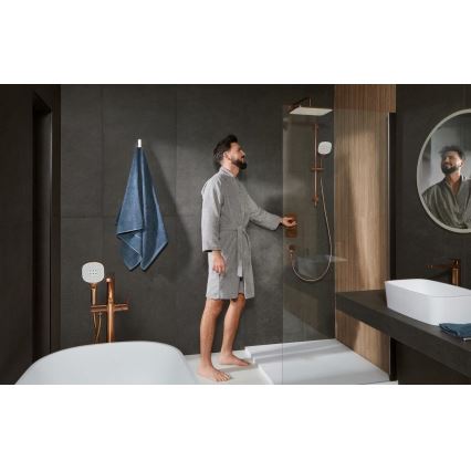 KFA Armatura 841-352-34 - Комплект за душ MALAGA, розово злато