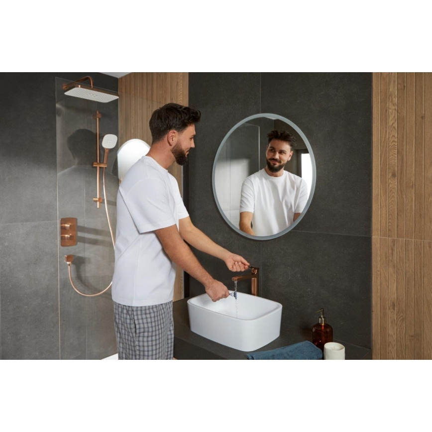 KFA Armatura 841-352-34 - Комплект за душ MALAGA, розово злато