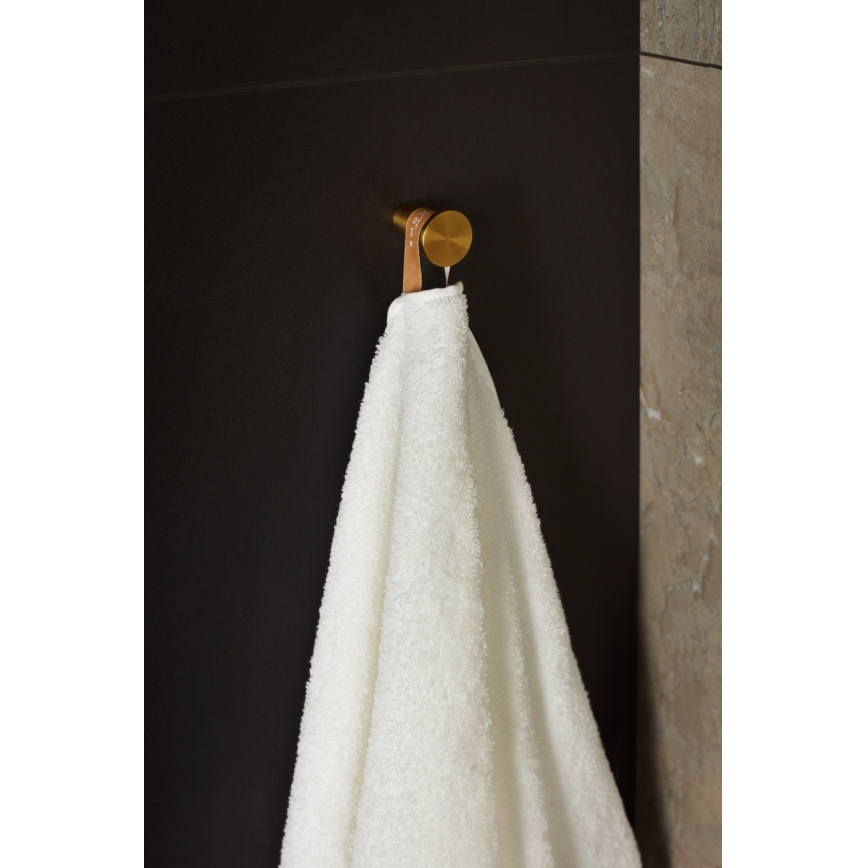 KFA Armatura 864-020-31 - Стенна закачалка TOWEL неръждаем/шлайфан златист