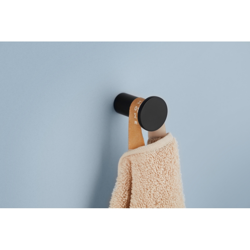 KFA Armatura 864-020-81 - Стенна закачалка TOWEL неръждаем/матов черен