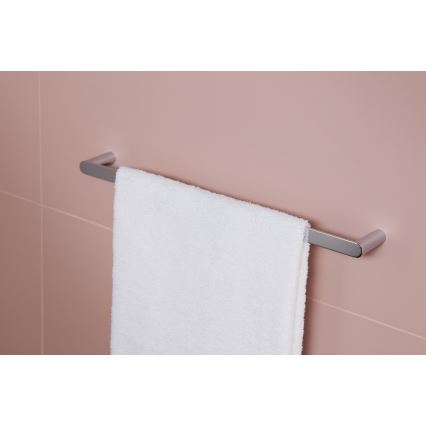 KFA Armatura 864-025-00 - Стенна закачалка за кърпи 24 см лъскав хром