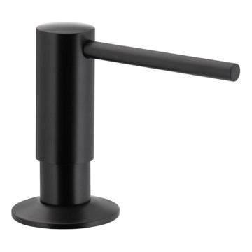 KFA Armatura 990-100-81 - Диспенсър за сапун за вграждане DUERO неръждаем/матов черен