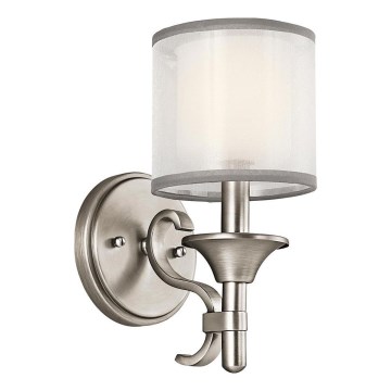 Kichler - Аплик LACEY 1xE14/40W/230V матов хром