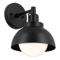 Kichler - Аплик NIVA 1xE27/40W/230V черен