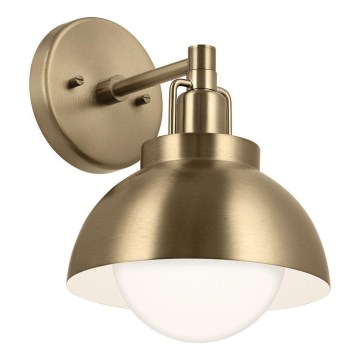 Kichler - Аплик NIVA 1xE27/40W/230V месинг