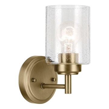 Kichler - Аплик WINSLOW 1xE27/60W/230V месинг