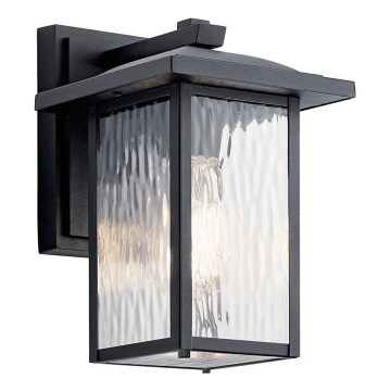 Kichler - Екстериорен аплик CAPPANNA 1xE27/60W/230V IP44 черен