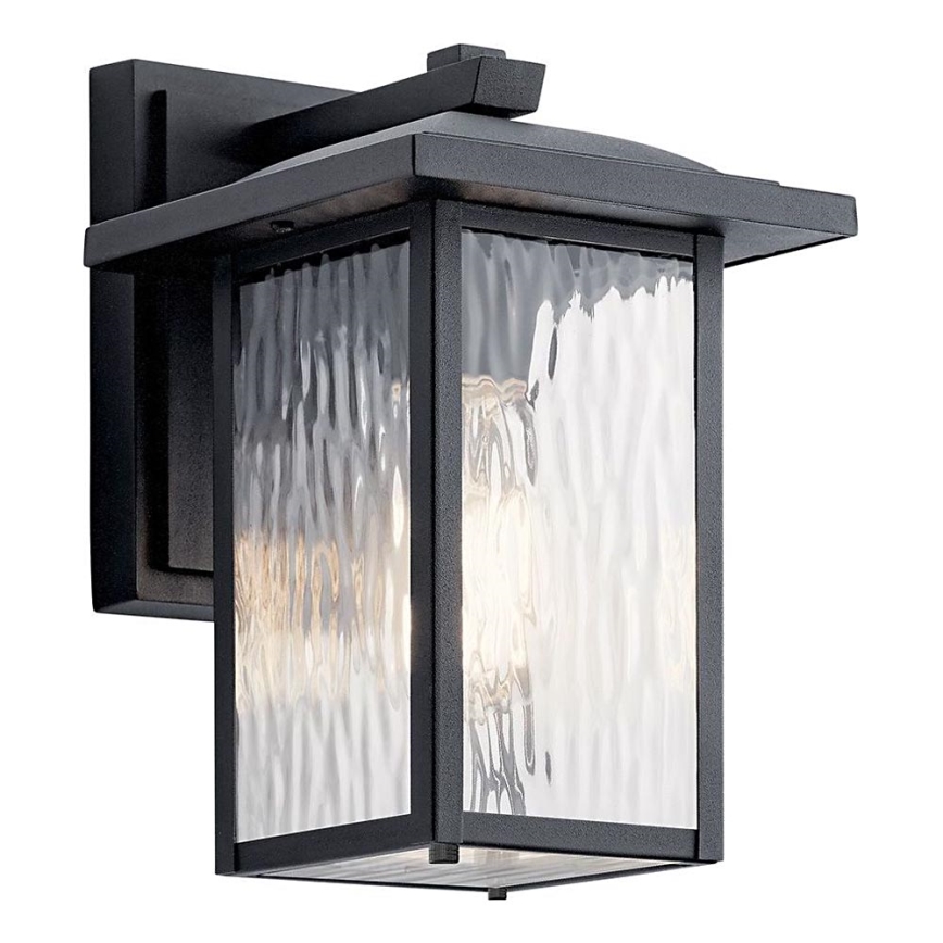 Kichler - Екстериорен аплик CAPPANNA 1xE27/60W/230V IP44 черен