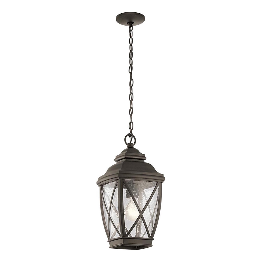 Kichler - Екстериорен пендел TANGIER 1xE27/60W/230V IP44