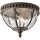 Kichler - Екстериорна лампа HALLERON 3xE14/40W/230V IP44 антрацит