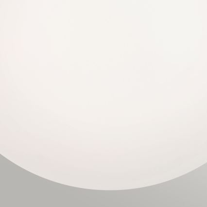 Kichler - Плафон ALBERS 1xE27/40W/230V Ø 20,3 см, черен