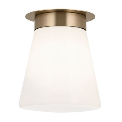 Kichler - Таванно осветително тяло ALBERS 1xE27/40W/230V Ø 21,6 см бронзово