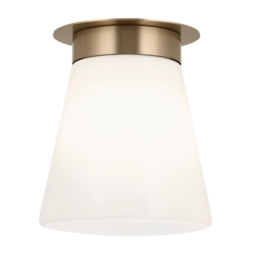 Kichler - Таванно осветително тяло ALBERS 1xE27/40W/230V Ø 21,6 см бронзово