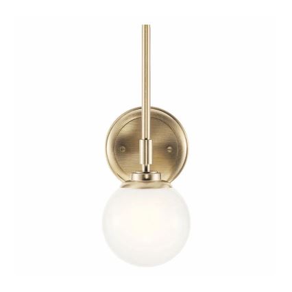 Kichler - LED Аплик за баня BENNO 1xG9/3W/230V IP44 месинг