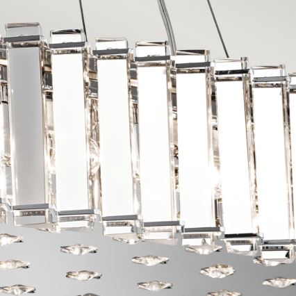Kichler - LED Пендел за баня CRYSTAL SKYE 12xG9/3W/230V IP44