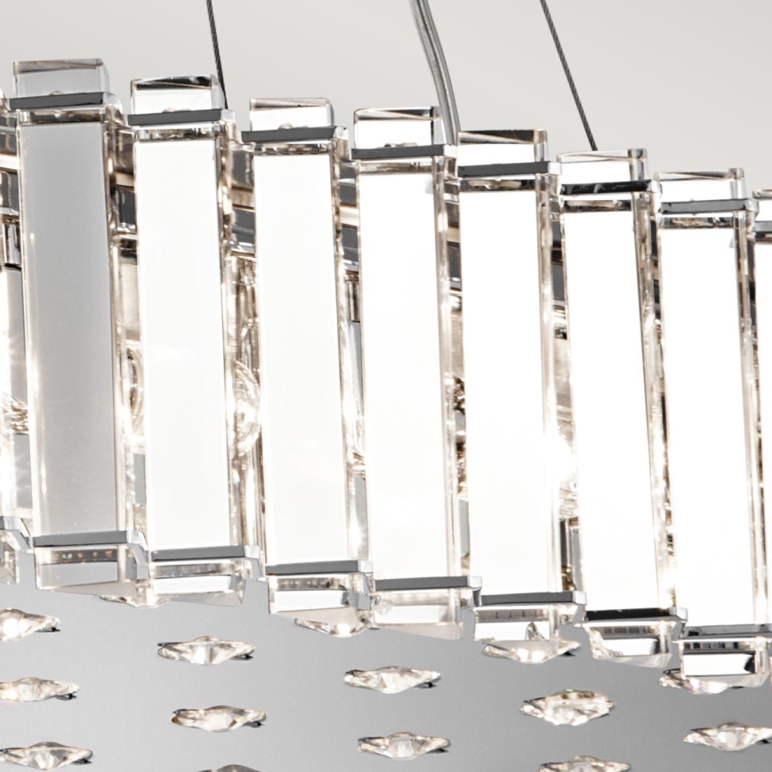 Kichler - LED Пендел за баня CRYSTAL SKYE 12xG9/3W/230V IP44