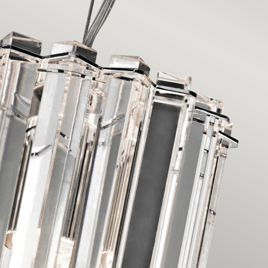 Kichler - LED Пендел за баня CRYSTAL SKYE 2xG9/3W/230V IP44