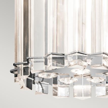 Kichler - LED Пендел за баня CRYSTAL SKYE 2xG9/3W/230V IP44