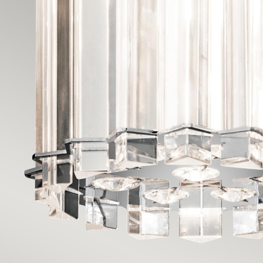 Kichler - LED Пендел за баня CRYSTAL SKYE 2xG9/3W/230V IP44