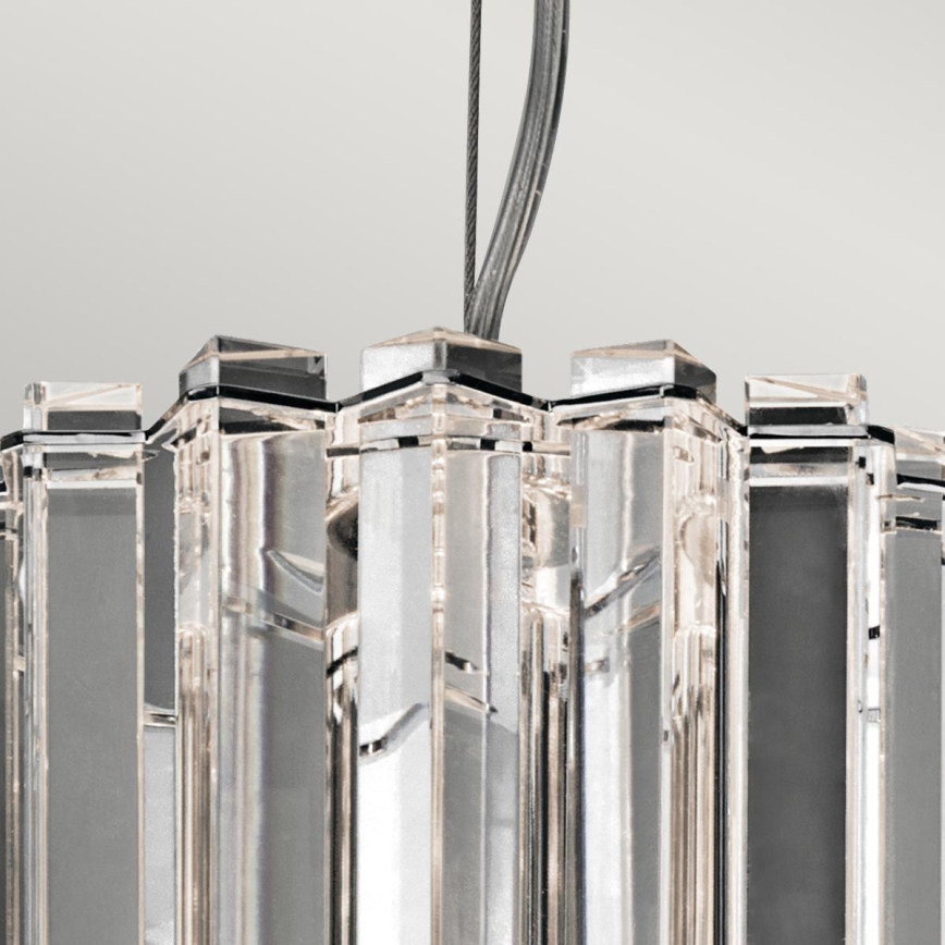 Kichler - LED Пендел за баня CRYSTAL SKYE 2xG9/3W/230V IP44