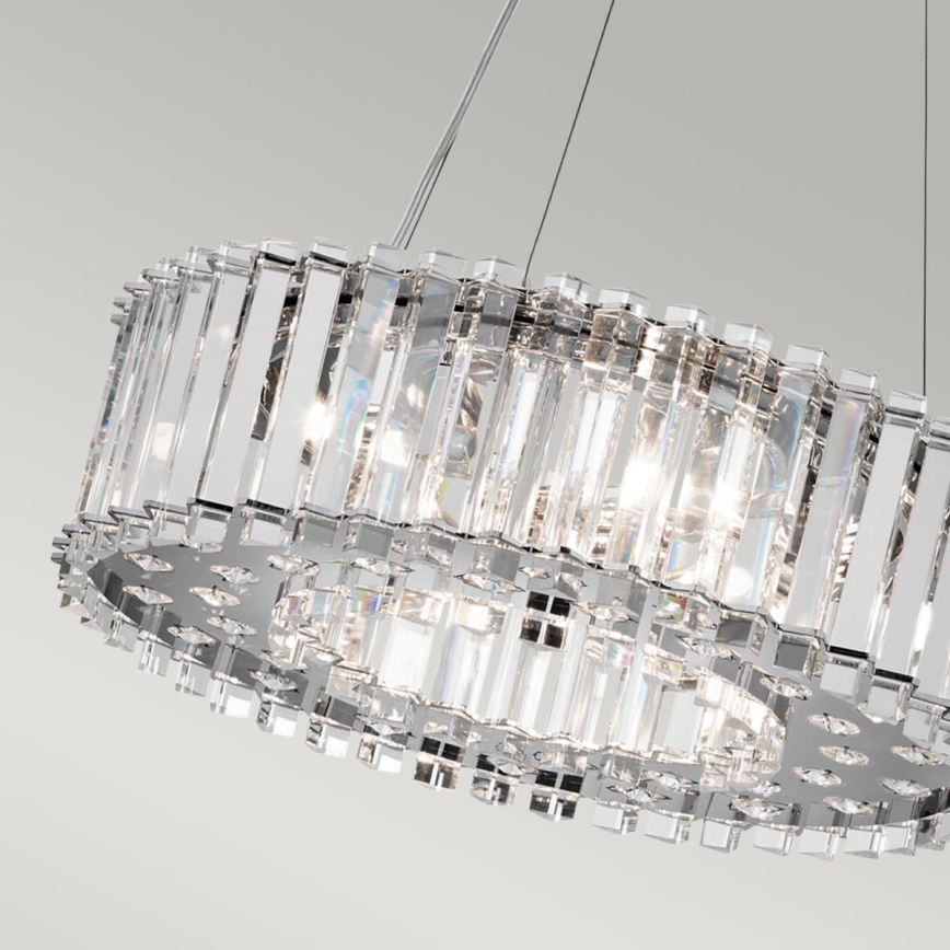 Kichler - LED Пендел за баня CRYSTAL SKYE 6xG9/3W/230V IP44