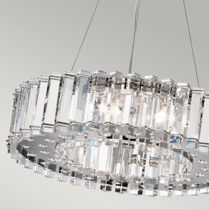 Kichler - LED Пендел за баня CRYSTAL SKYE 8xG9/3W/230V IP44
