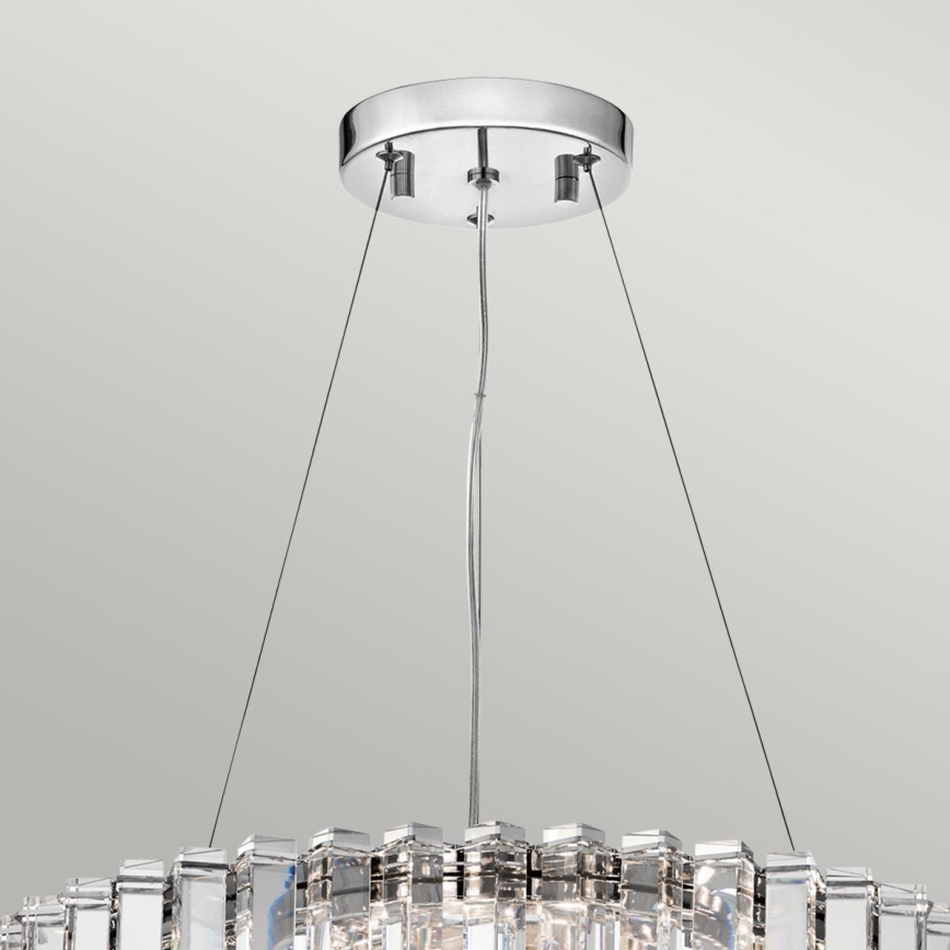 Kichler - LED Пендел за баня CRYSTAL SKYE 8xG9/3W/230V IP44