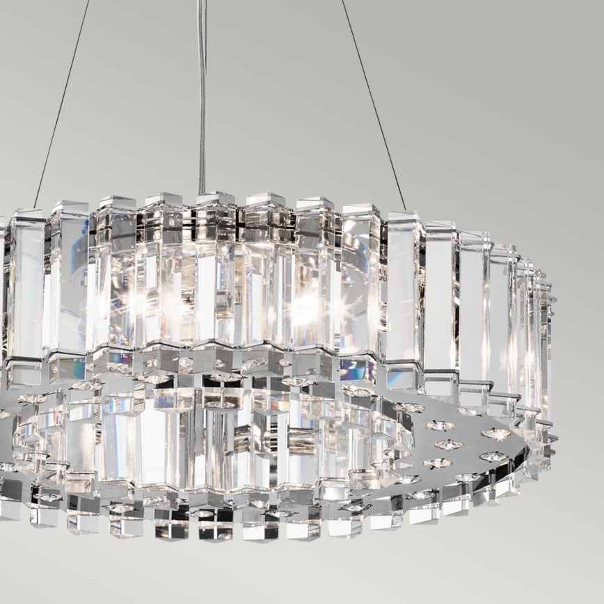 Kichler - LED Пендел за баня CRYSTAL SKYE 8xG9/3W/230V IP44