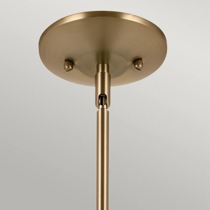 Kichler - Висящ полилей DEELA 1xE27/60W/230V Ø 17,8 cm месинг