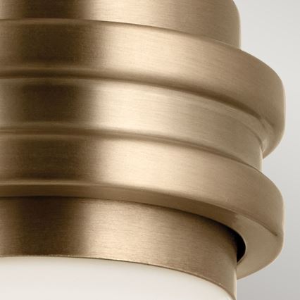 Kichler - LED Аплик за баня FARUM 1xG9/3W/230V IP44 месинг