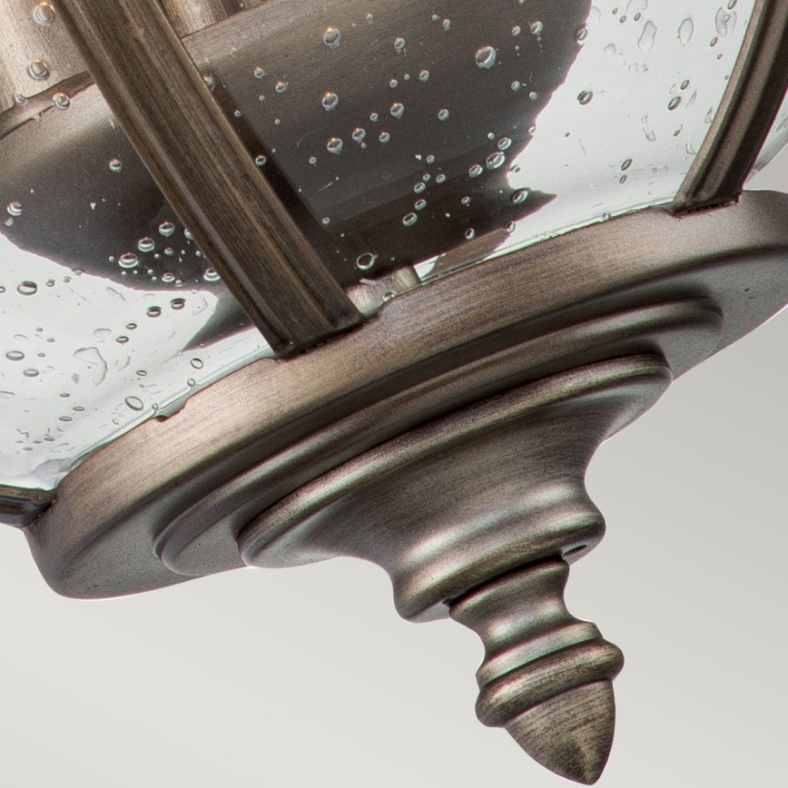 Kichler - Външно стенно осветително тяло HALLERON 3xE14/40W/230V IP44