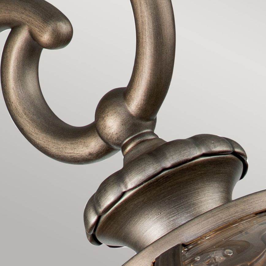 Kichler - Външно стенно осветително тяло HALLERON 3xE14/40W/230V IP44