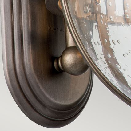 Kichler - Външно стенно осветително тяло HALLERON 3xE14/40W/230V IP44