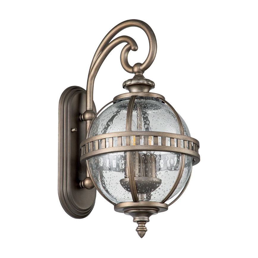 Kichler - Екстериорен аплик HALLERON 2xE14/40W/230V IP44