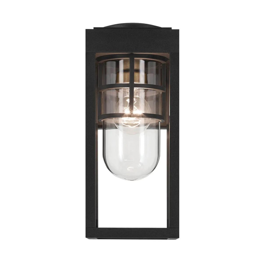 Kichler - Екстериорен аплик HONE 1xE27/60W/230V IP44 черен