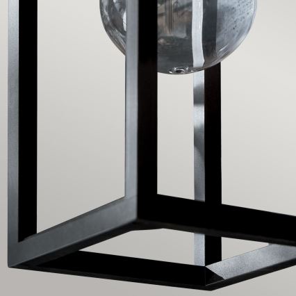 Kichler - Екстериорен аплик HONE 1xE27/60W/230V IP44 черен