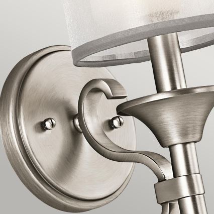 Kichler - Аплик LACEY 1xE14/40W/230V матов хром