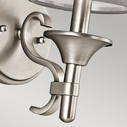 Kichler - Аплик LACEY 1xE14/40W/230V матов хром